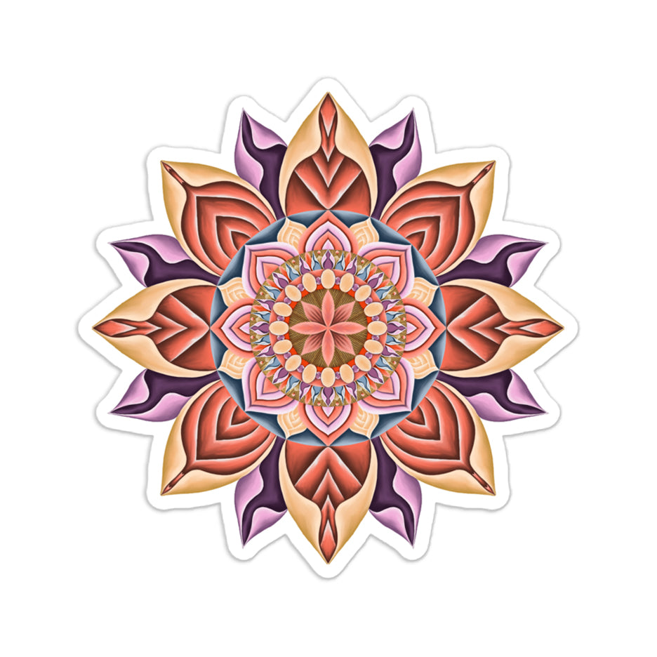 134 Fire Light Sticker
