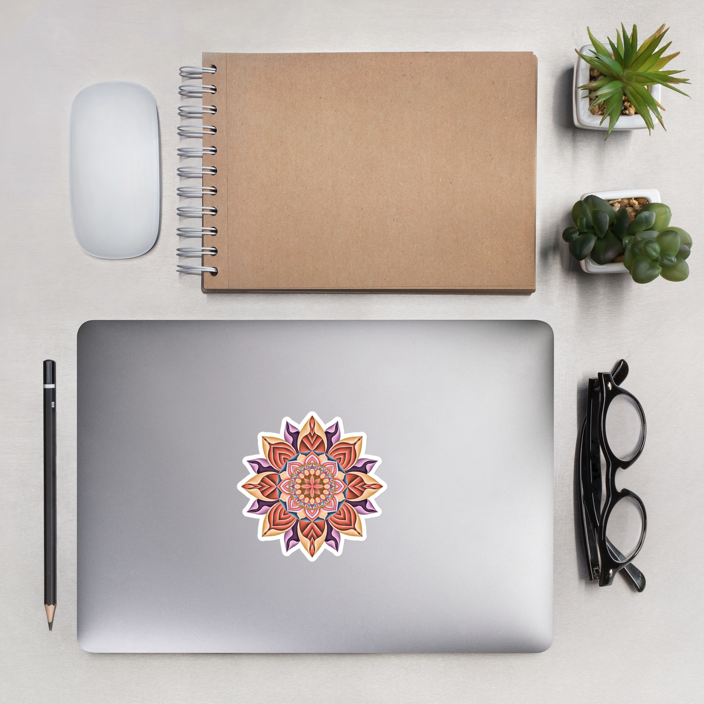 134 Fire Light Sticker
